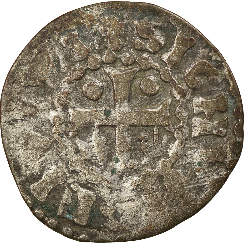 Monnaie, France, Maine, Denier, 11-12ème siècle, Le Mans, TB, Billon