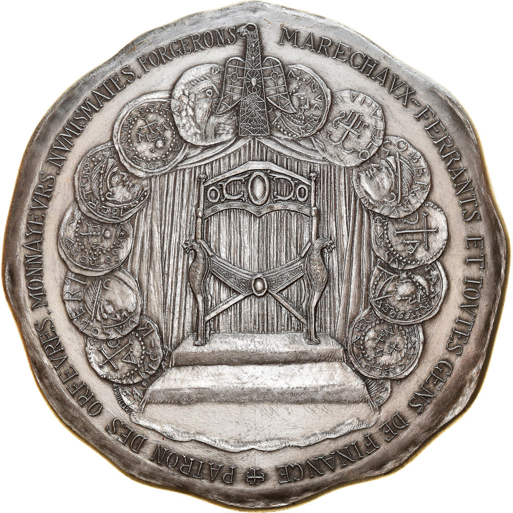 France, Médaille, Saint Eloi, Patron des Orfèvres, Noyon, Arts & Culture