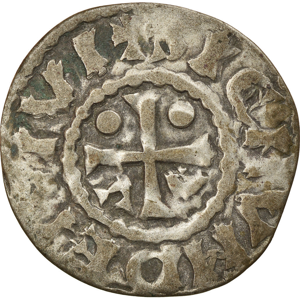 Monnaie, France, Maine, Denier, 11-12ème siècle, Le Mans, TB+, Billon