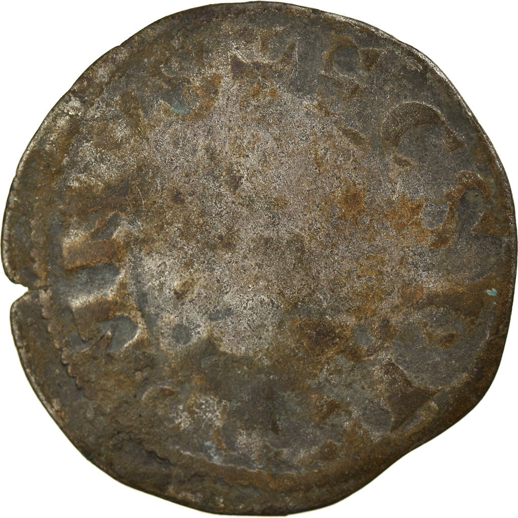 Monnaie, France, Philippe II, Denier Tournois, Saint-Martin de Tours, B, Argent
