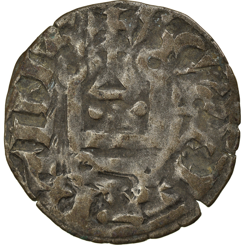 Moneta, Francja, Touraine, Denarius, Saint-Martin de Tours, VF(30-35), Srebro