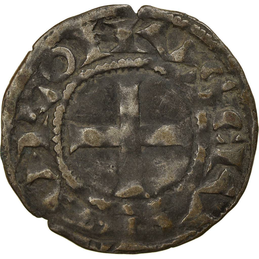 Coin, France, Touraine, Denarius, Saint-Martin de Tours, VF(30-35), Silver