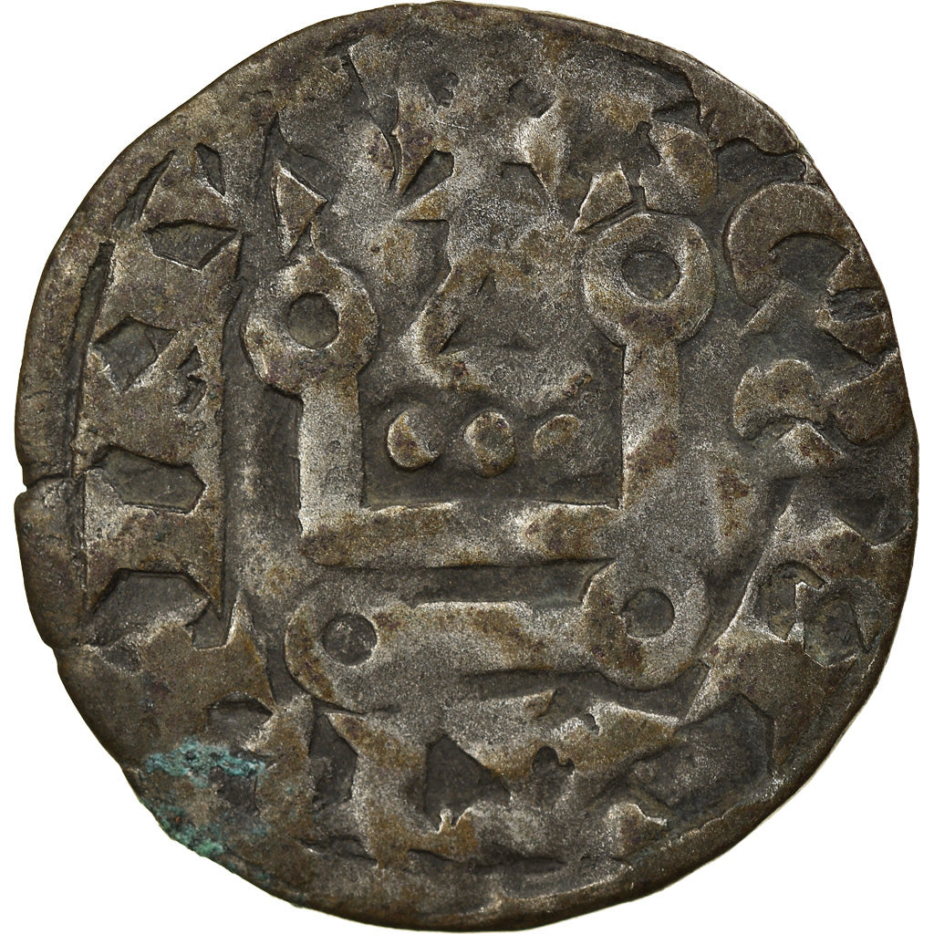 Munten, Frankrijk, Touraine, Denarius, Saint-Martin de Tours, FR+, Zilver