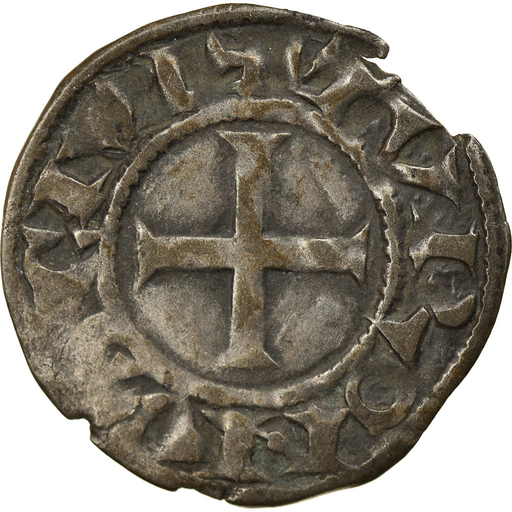 Monnaie, France, Touraine, Denier, Saint-Martin de Tours, TTB, Argent