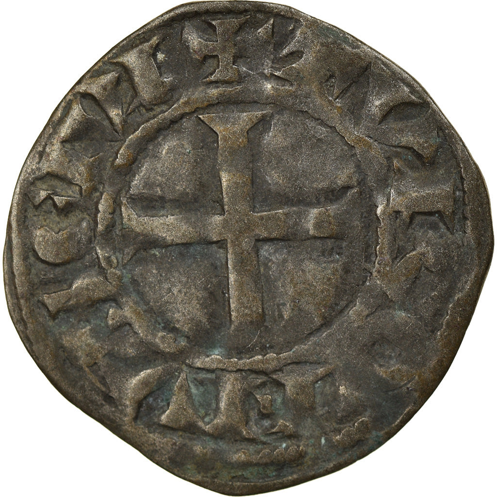 Coin, France, Touraine, Denarius, Saint-Martin de Tours, EF(40-45), Silver