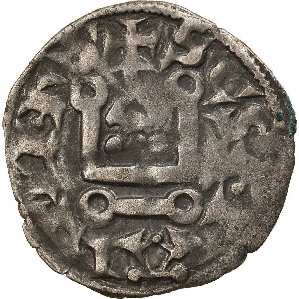 Monnaie, France, Touraine, Denier, Saint-Martin de Tours, TTB, Argent