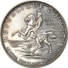 Coin, Haiti, 10 Gourdes, 1967, AU(55-58), Silver, KM:65.1