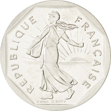 Coin, France, 2 Francs, 1981, MS(63), Nickel, KM:P703, Gadoury:123.P1