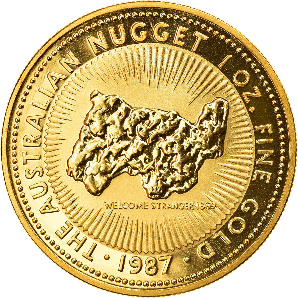 Coin, Australia, Elizabeth II, 100 Dollars, 1987, Perth, 1 Oz, MS(65-70), Gold