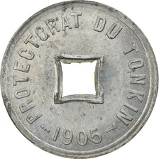 Moeda, Tonkin, 1/600 Piastre, 1905, AU(55-58), Zinco, KM:1