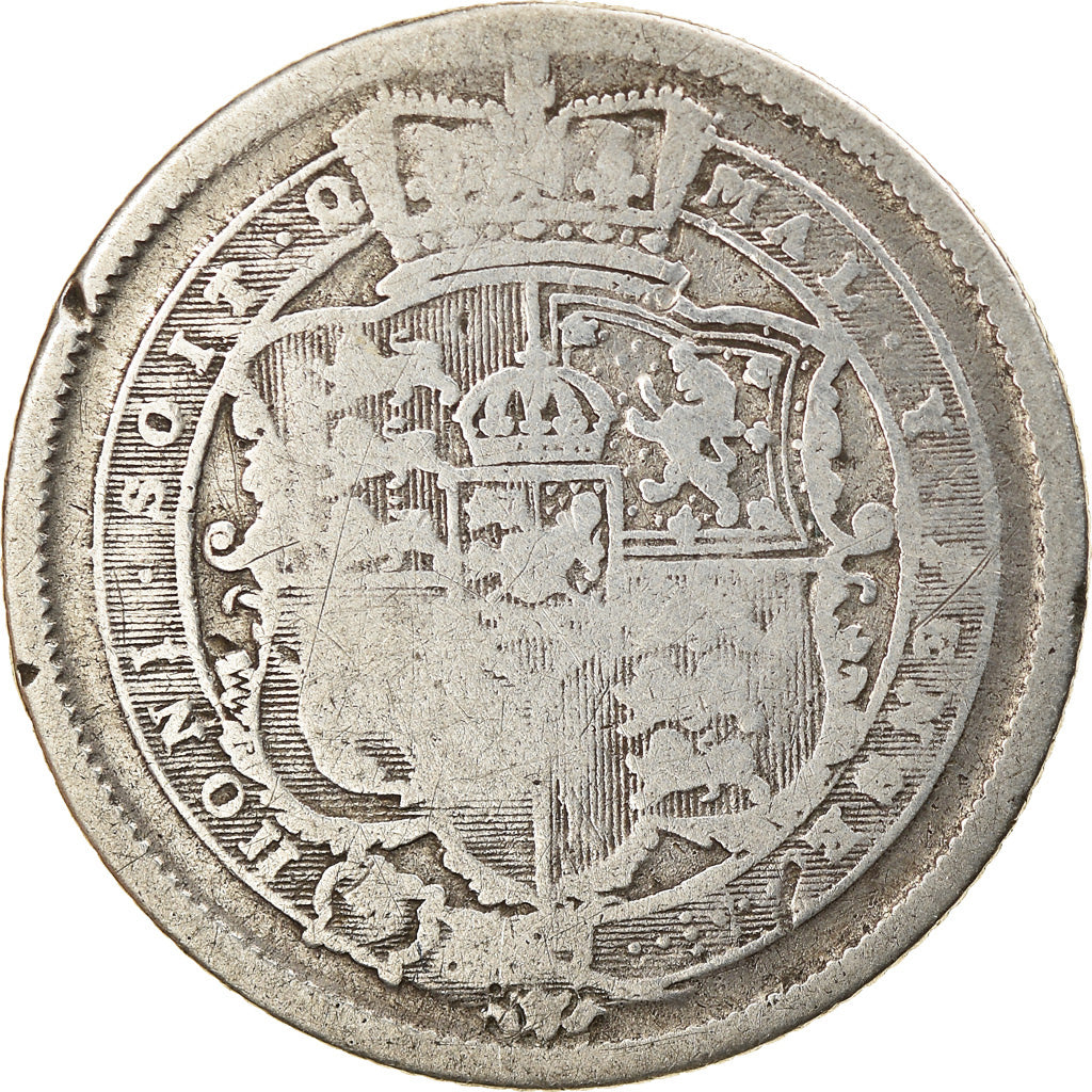 Münze, Großbritannien, George III, Shilling, 1819, SGE+, Silber, KM:666
