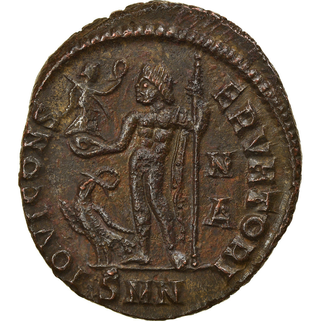 Moneda, Licinius I, Follis, 313-317, Nicomedia, MBC+, Bronce, RIC:13