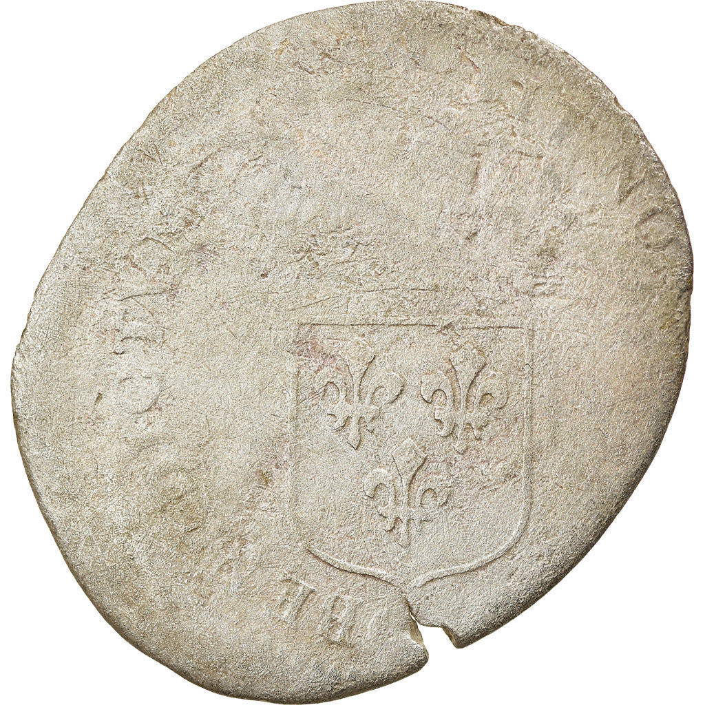 Coin, France, Louis XIV, Quinzain aux 8 L, Uncertain date, Paris, VF(20-25)