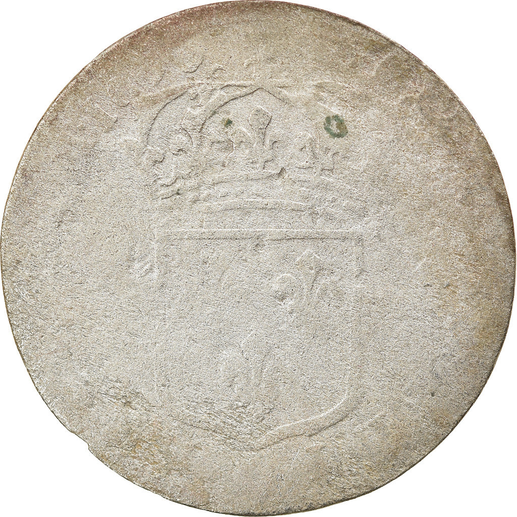 Munten, Frankrijk, Louis XIV, Quinzain aux 8 L, 1693, Lille, Rare, ZG+, Billon