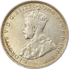 Moneta, BRYTYJSKA AFRYKA ZACHODNIA, George V, Shilling, 1914, Heaton, AU(55-58)