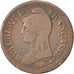 FRANCE, Dupré, Decime, 1796, Nantes, KM #644.10, VG(8-10), Bronze, Gadoury #187,