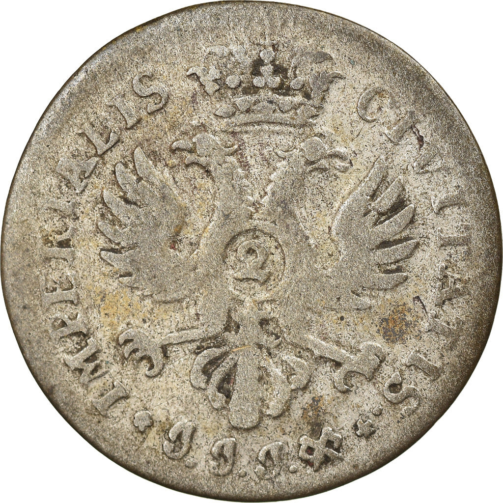 Münze, Deutsch Staaten, LUBECK, 2 Schilling, 1727, S, Silber, KM:142