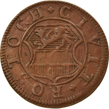 Moneta, Stati tedeschi, ROSTOCK, 3 Pfennig, Dreiling, 1759, BB, Rame, KM:116