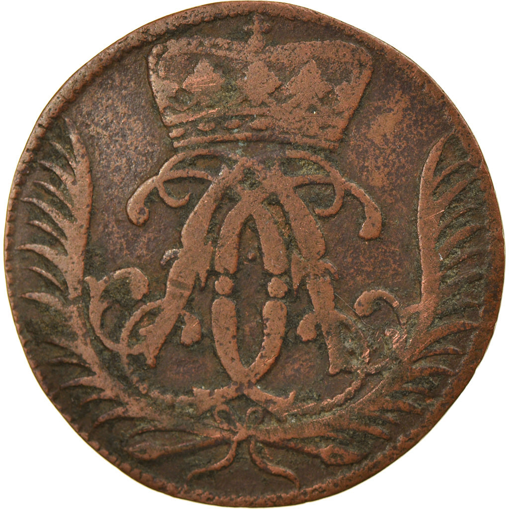 Moneta, Stati tedeschi, MUNSTER, Friedrich Christian, 4 Pfennig, 1/84 Thaler