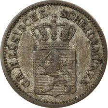 Moeda, Estados Alemães, HESSE-DARMSTADT, Ludwig III, Kreuzer, 1864, EF(40-45)