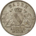 Munten, Duitse staten, BADEN, Friedrich I, 3 Kreuzer, 1869, PR, Zilver, KM:246