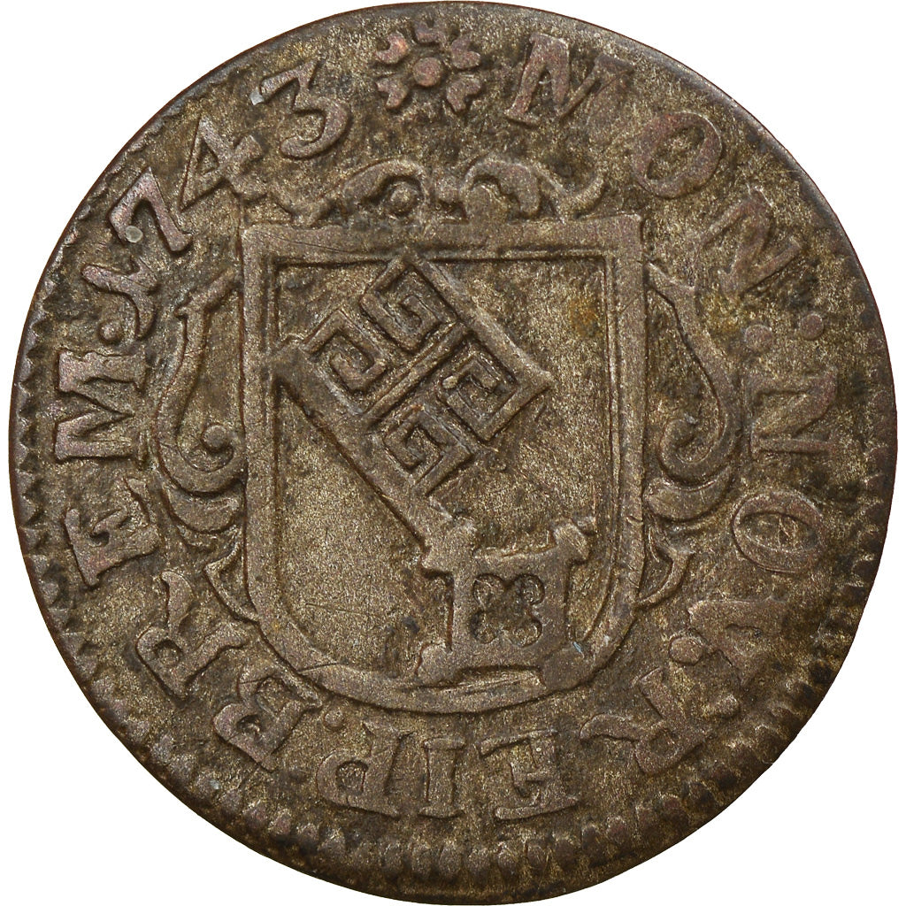 Moneta, Stati tedeschi, BREMEN, Groten, 1743, BB, Argento, KM:196
