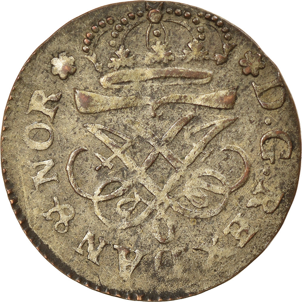 Münze, Dänemark, Frederik IV, 2 Skilling, 1715, S+, Silber, KM:502