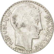 Moneta, Francja, Turin, 10 Francs, 1937, EF(40-45), Srebro, KM:878, Gadoury:801
