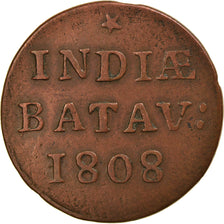 Coin, NETHERLANDS EAST INDIES, Duit, 1808, Dordrecht, EF(40-45), Copper, KM:76