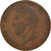 Münze, Monaco, Honore V, 5 Centimes, Cinq, 1837, Monaco, S+, Kupfer, KM:95.2a