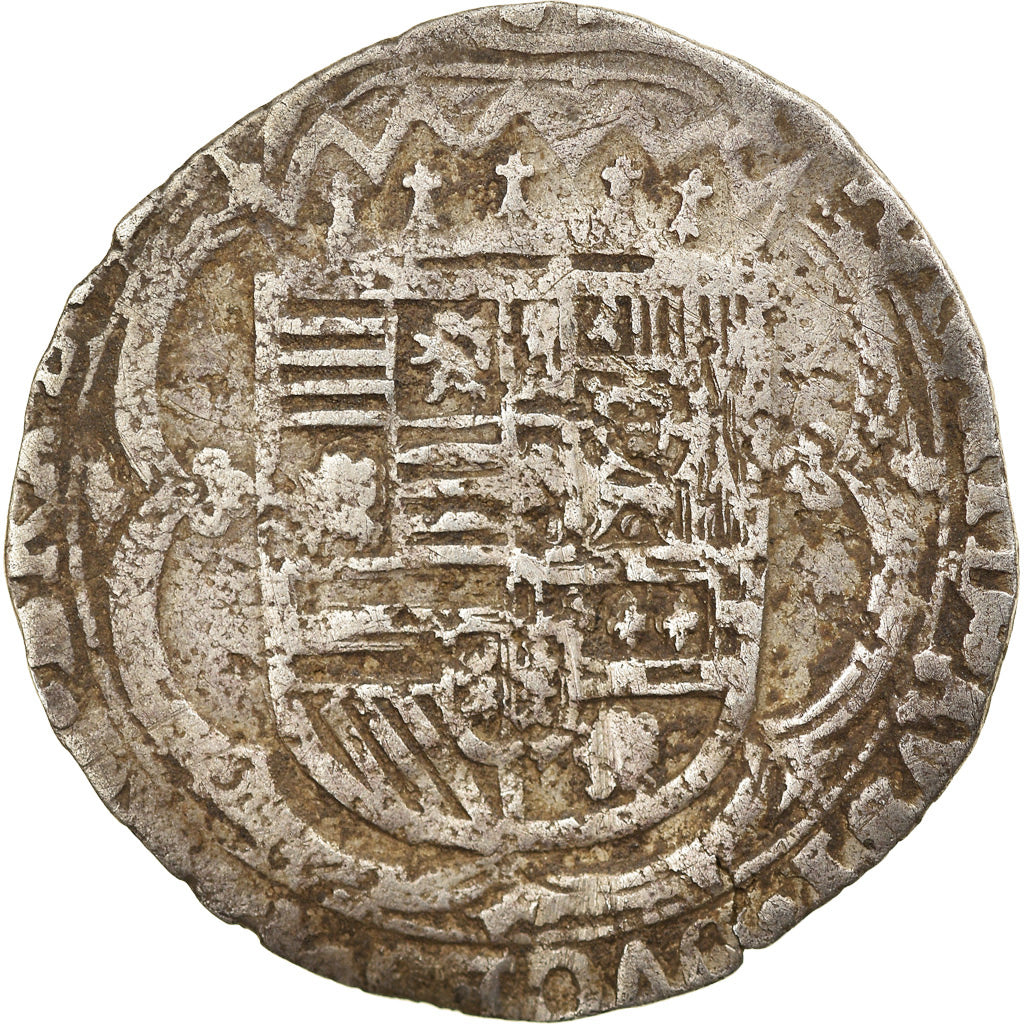 Münze, Spanische Niederlande, Albert & Isabella, 3 Patards, 1620, Brussels, S