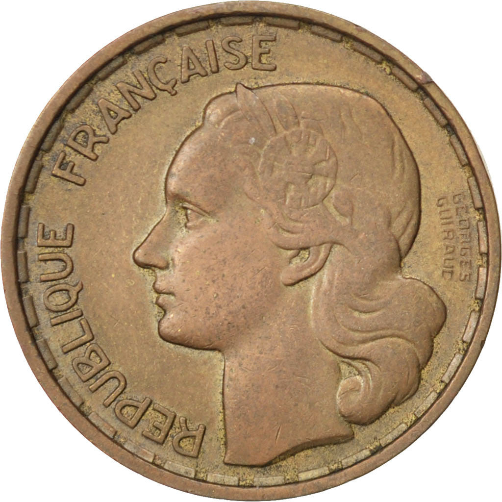 Münze, Frankreich, Guiraud, 20 Francs, 1950, Beaumont le Roger, SS