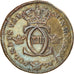 Moneta, Svezia, Carl XIII, 1/4 Skilling, 1817, BB, Rame, KM:592