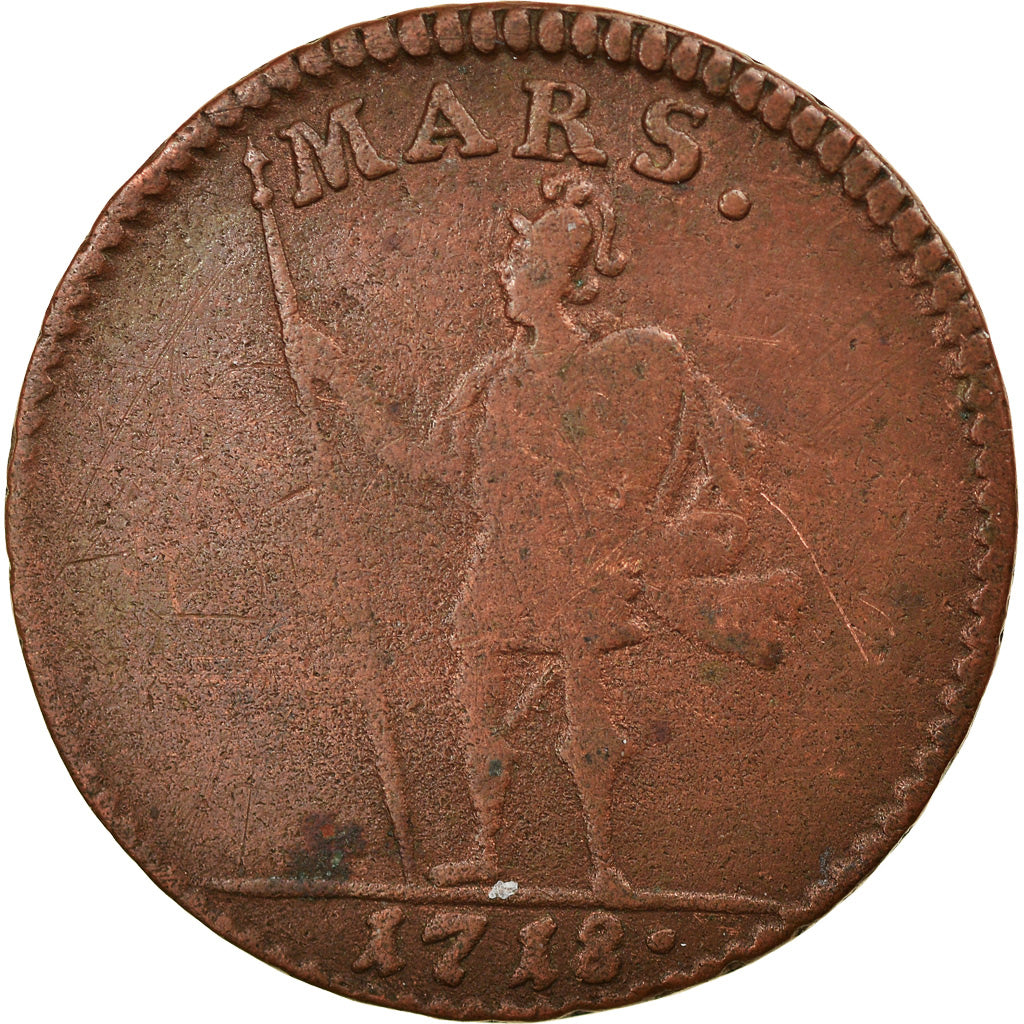 Münze, Schweden, Carl XII, Daler, 1718, S, Kupfer, KM:360