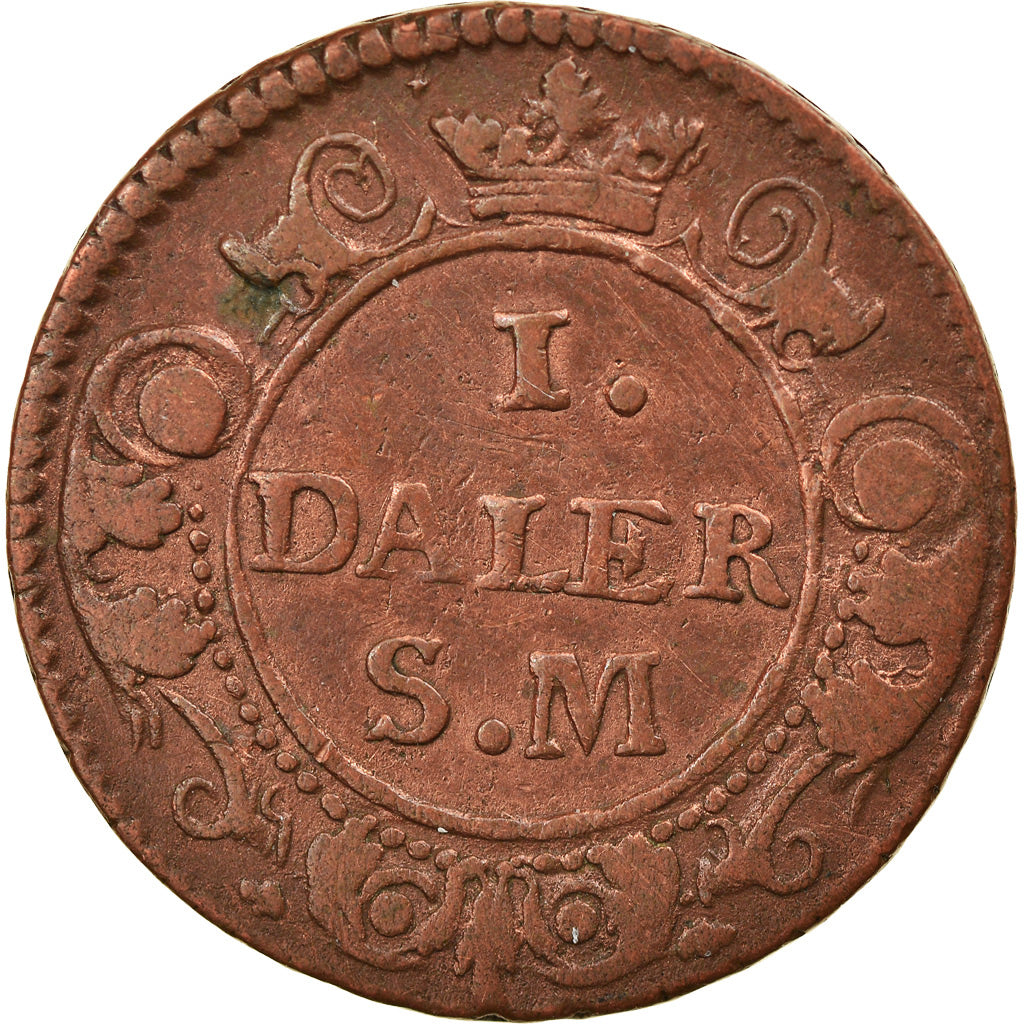 Münze, Schweden, Carl XII, Daler, 1718, S, Kupfer, KM:360