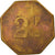 Monnaie, Algeria, Société Coopérative, Altairac, El Harrach, 2 Francs, Rare