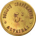 Coin, Algeria, Société Coopérative, Altairac, El Harrach, 5 Centimes, Rare
