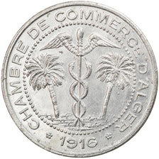 Coin, Algeria, Chambre de Commerce, Alger, 5 Centimes, 1916, MS(63), Aluminium