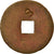 Coin, Vietnam, Khai Dinh, Phan, Undated (1916-1926), Countermark, EF(40-45)