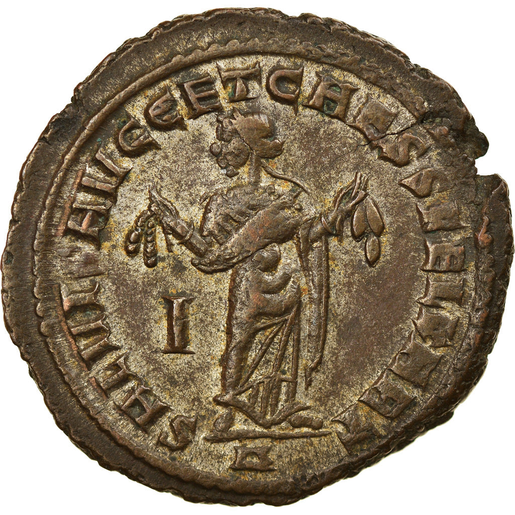 Munten, Maximus II Daia, Follis, 305-306, Carthage, Rare, ZF+, Bronze, RIC:40b