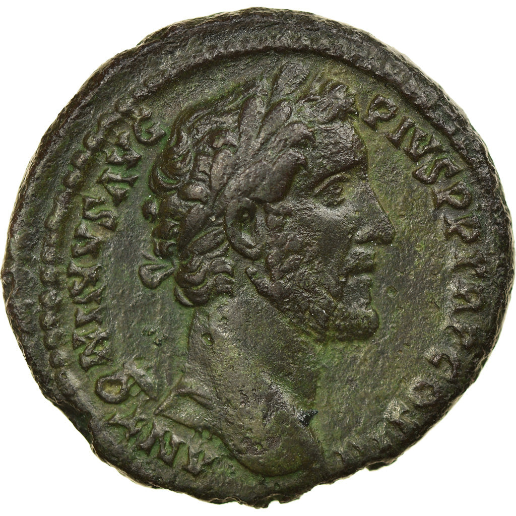 Moneta, Antoninus Pius, As, 140-144, Rome, BB, Bronzo, RIC:597