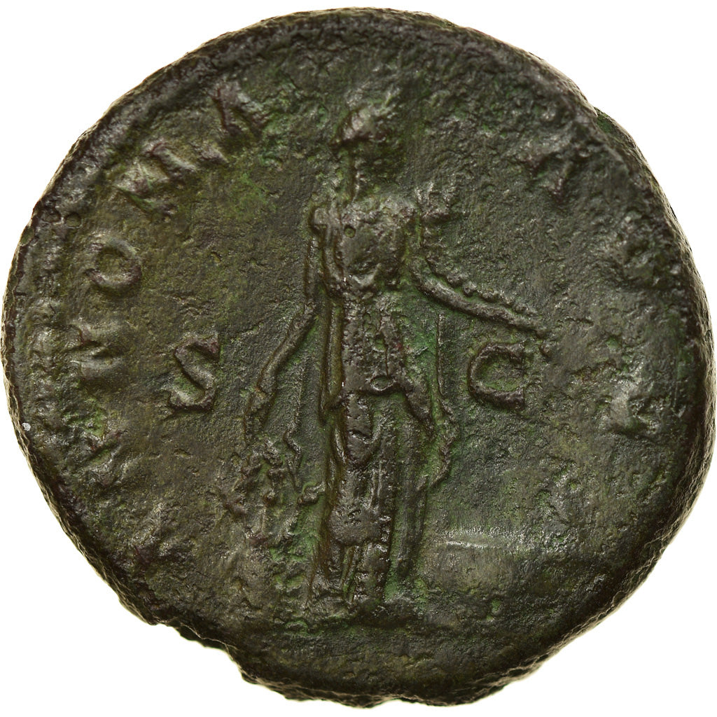 Moneta, Antoninus Pius, As, 140-144, Rome, BB, Bronzo, RIC:597