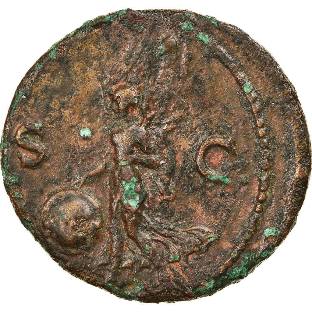 Coin, Nero, As, 65, Lyon - Lugdunum, EF(40-45), Bronze, RIC:477