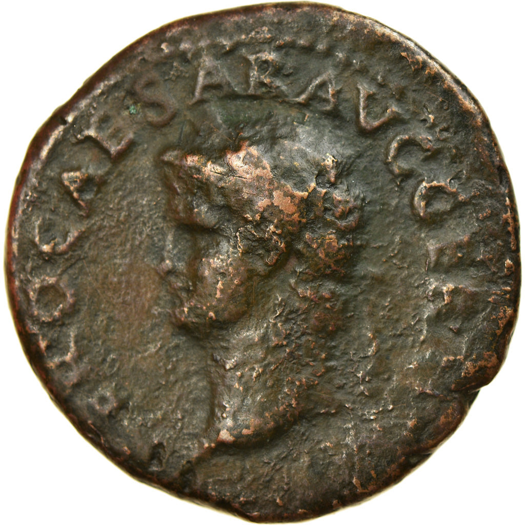 Coin, Nero, As, 62-68, Rome, VF(30-35), Bronze, RIC:307