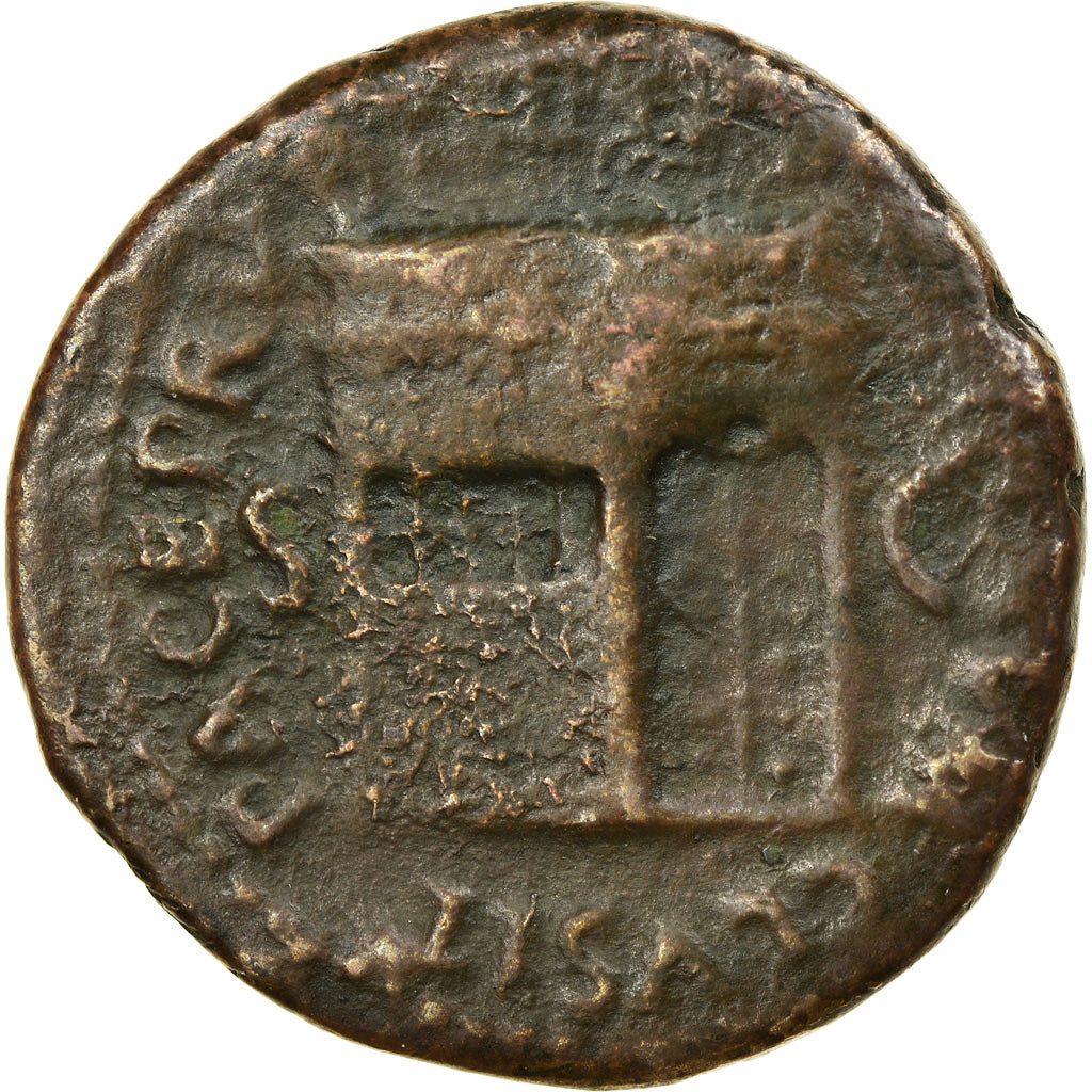 Coin, Nero, As, 62-68, Rome, VF(30-35), Bronze, RIC:307