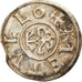 Moneta, Francia, Charles le Chauve, Denarius, 840-864, Melle, BB+, Argento
