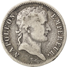 Coin, France, Napoléon I, Franc, 1809, Perpignan, VF(20-25), Silver, KM:692.12