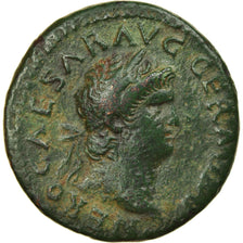 Moneta, Nero, As, 65, Rome, MB+, Bronzo, RIC:307