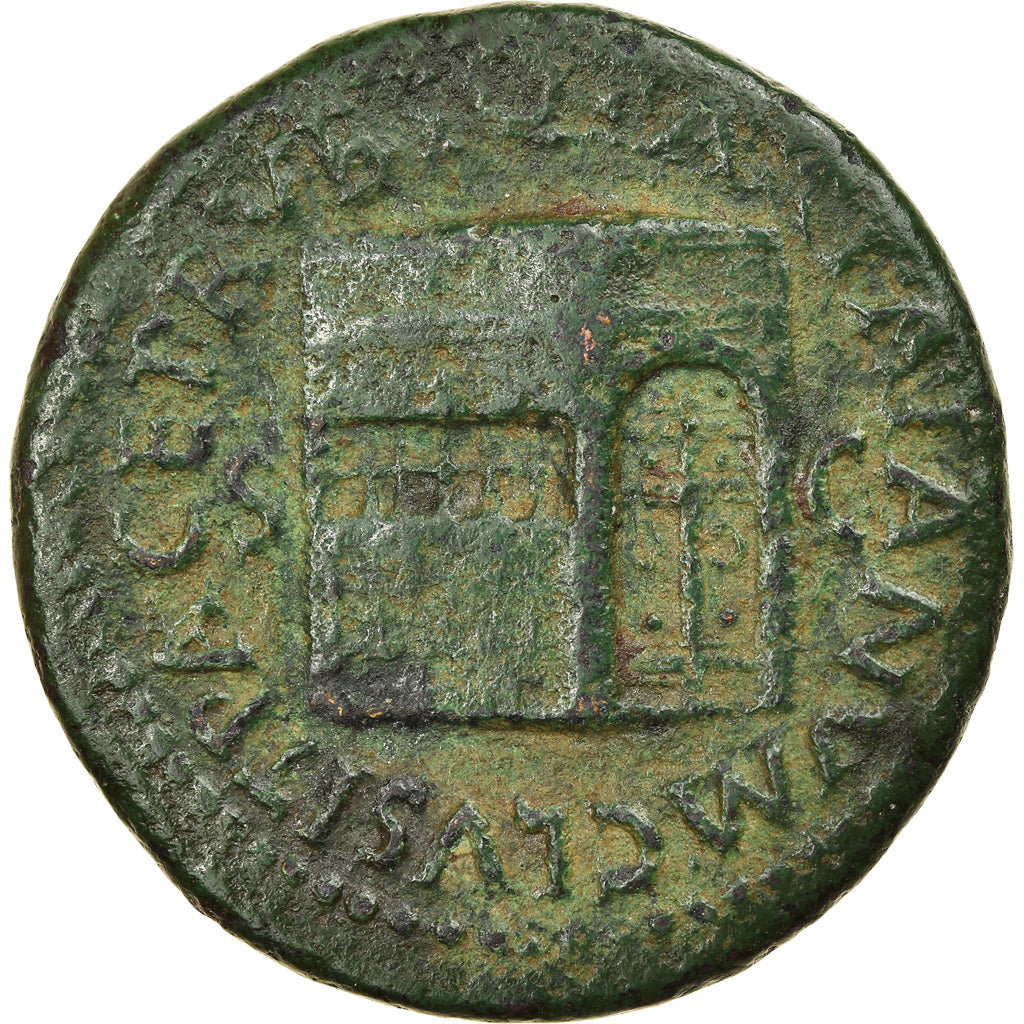 Moneta, Nero, As, 65, Rome, MB+, Bronzo, RIC:307