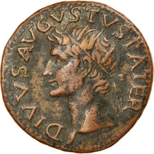 Coin, Divus Augustus, Dupondius, 34-37, Rome, EF(40-45), Bronze, RIC:82